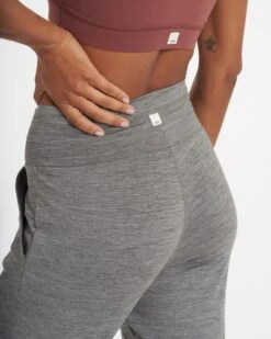 Lux At Ease Pant | Heather Grey -Chic Warp Sales VW427HTG 1862