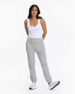 Laguna Lounge Pant 2.0 | Light Heather Grey -Chic Warp Sales VW437LHG 1780 RETOUCH