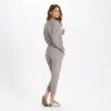 Long-Sleeve Lux Jumpsuit | Clay Heather 2 Long-Sleeve Lux Jumpsuit | Clay Heather -Chic Warp Sales VW438HCA 3 1dcca10d d057 4bed a31d 111801cced80