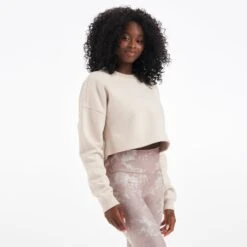 Restore Crop Crew | Dune -Chic Warp Sales VW444DWF 01684