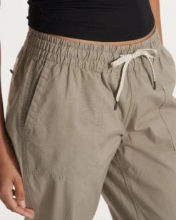 Vintage Ripstop Pant | Gravel 12 Vintage Ripstop Pant | Gravel -Chic Warp Sales VW450GRV FA23 W ECOMM PANTS DETAIL 20