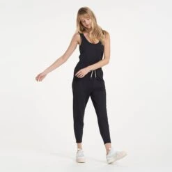 Lux At Ease Jumpsuit | Black 15 Lux At Ease Jumpsuit | Black -Chic Warp Sales VW458BLK 1704