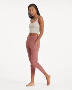 Pose At Ease Pant | Rosewood Heather -Chic Warp Sales VW479HRO 0195
