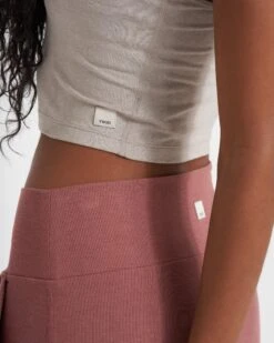 Pose At Ease Pant | Rosewood Heather -Chic Warp Sales VW479HRO 0306