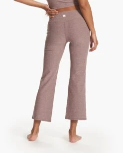 Mid Rise Elevation Slim Bootcut | Hazel Heather 9 Mid Rise Elevation Slim Bootcut | Hazel Heather -Chic Warp Sales VW487HAH FA23 W ECOMM PANTS BACK BOTTOMS 5