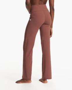Daily Wideleg - Long | Hazelnut -Chic Warp Sales VW489 LHZN FA23 W ECOMM PANTS BACK BOTTOMS 5