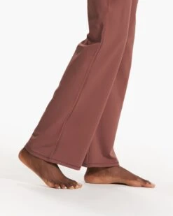 Daily Wideleg - Long | Hazelnut -Chic Warp Sales VW489 LHZN FA23 W ECOMM PANTS DETAIL 6