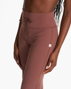 Daily Wideleg - Long | Hazelnut -Chic Warp Sales VW489 LHZN FA23 W ECOMM PANTS DETAIL 7