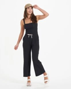 Pose Jumpsuit | Black -Chic Warp Sales VW491BLK 4713
