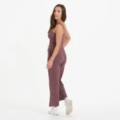 Pose Jumpsuit | Chestnut -Chic Warp Sales VW491CHE 2617