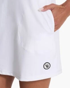 Volley Dress | White -Chic Warp Sales VW604WHT SP22 W ECOMM DETAIL 8597
