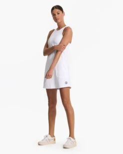 Volley Dress | White -Chic Warp Sales VW604WHT SP22 W ECOMM FULL 8577