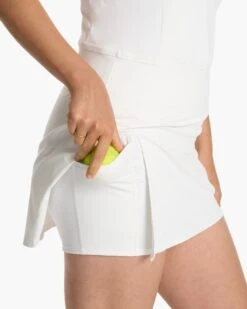 Topspin Dress | White -Chic Warp Sales VW605WHT SP24 W ECOMM dresses DETAIL 5