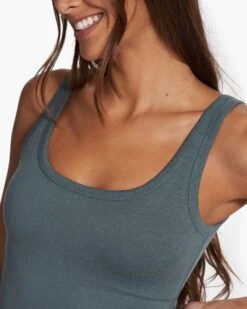 Halo Essential Dress | Lake Heather -Chic Warp Sales VW606HLK FA23 W ECOMM dresses DETAIL 5