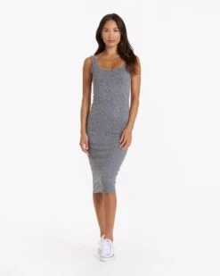 Halo Essential Dress | Heather Grey