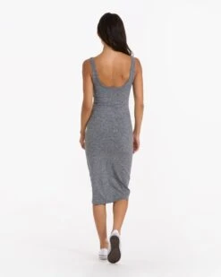Halo Essential Dress | Heather Grey 8 Halo Essential Dress | Heather Grey -Chic Warp Sales VW606HTG 030211