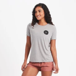 Sand Dollar Tee | Heather Grey