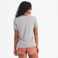 Sand Dollar Tee | Heather Grey -Chic Warp Sales VW934HTG new3