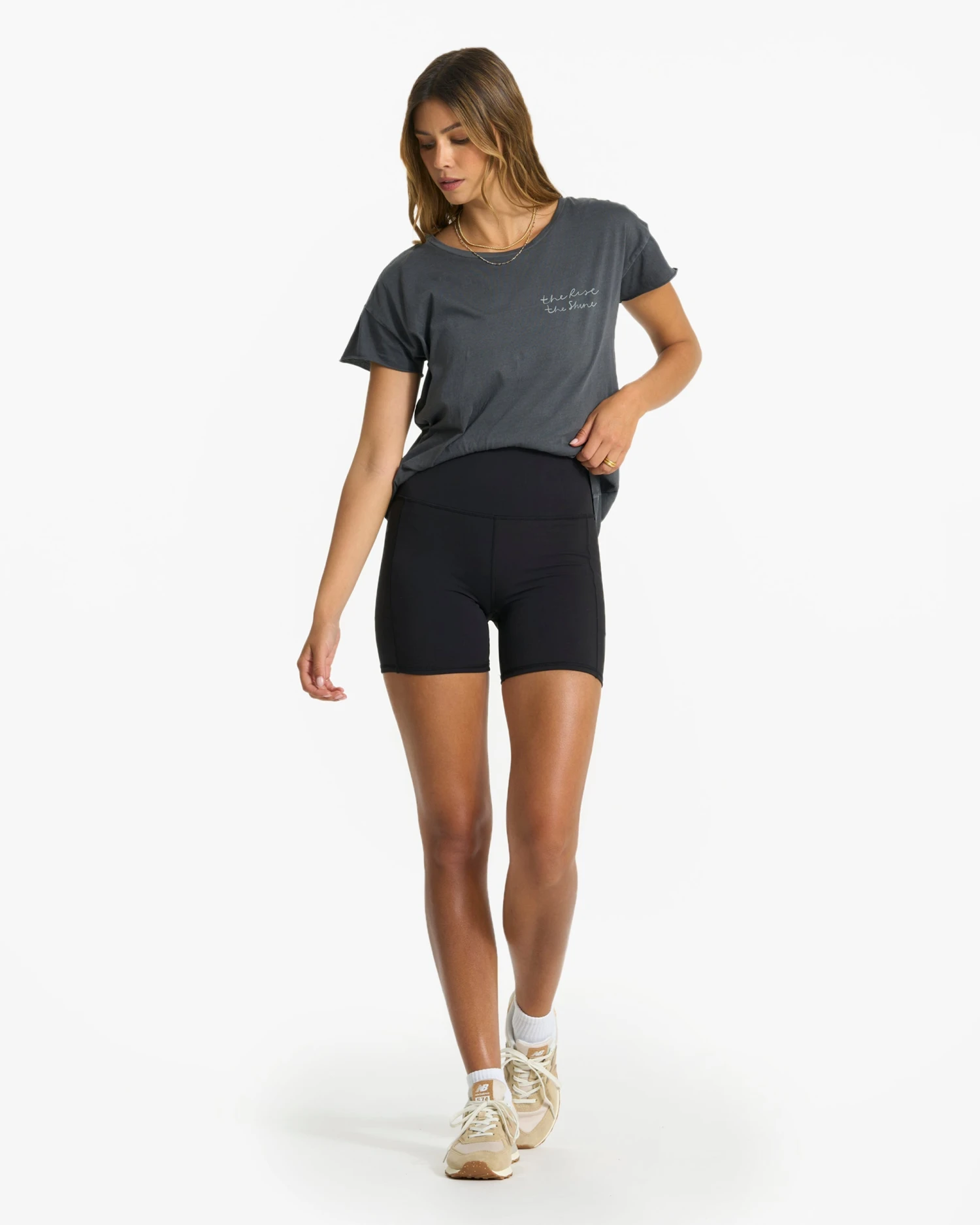 Script Tee | Charcoal 6 Script Tee | Charcoal - Image 4